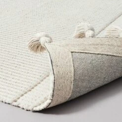 Texture Border Stripe Rug Cream/Silver Gray - Hearth & Hand™ With Magnolia 8 Texture Border Stripe Rug Cream/Silver Gray - Hearth & Hand™ With Magnolia -Furniture Shop GUEST 94669fa7 9809 4e40 99dd 993073cf36dc