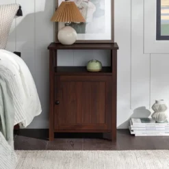 Georgia Single Door Storage Nightstand - Saracina Home -Furniture Shop GUEST 94a76c8d b073 419f 9ead fe23e05656da