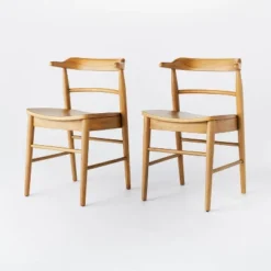 2pk Kaysville Curved Back Wood Dining Chair - Threshold™ Designed With Studio McGee 19 2pk Kaysville Curved Back Wood Dining Chair - Threshold™ Designed With Studio McGee -Furniture Shop GUEST 96181127 0bb6 41a1 999c 8f5d44c53b74