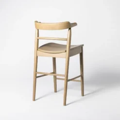 Kaysville Curved Back Wood Counter Height Barstool - Threshold™ Designed With Studio McGee -Furniture Shop GUEST 9bddbba3 9344 41ab 8097 7e1ffedc2dad