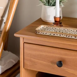 Stiva Classic Mid-Century Modern 1 Drawer Nightstand - Saracina Home -Furniture Shop GUEST 9c39c678 b1e2 401c 9dfd 10c2f36aa229