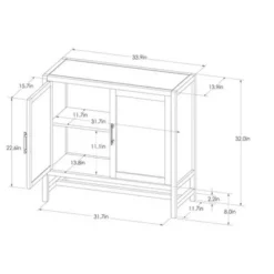 Warwick 2 Door Cabinet - Threshold™ -Furniture Shop GUEST 9cb1ff09 369a 4ed2 bb83 dbfe75090dad