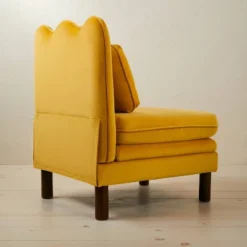 Bencia Slipper Chair Mustard - Opalhouse™ Designed With Jungalow™ -Furniture Shop GUEST a0cf3891 5fcb 4e49 b2aa 64b42fb9e215