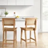 Tormod Backed Cane Counter Height Barstool - Threshold™ -Furniture Shop GUEST a108e5cf 220e 4ac8 b423 9f4e8500185a