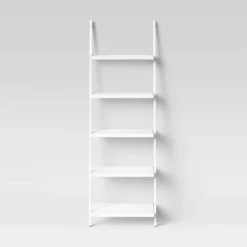 72" Loring 5 Shelf Leaning Bookshelf - Threshold™ -Furniture Shop GUEST a23b32cc a606 41b2 a0b1 43ad83a8d609