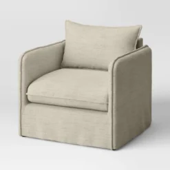 Berea Slouchy Lounge Chair With French Seams - Threshold™ -Furniture Shop GUEST a4884ee6 2324 405e 8c31 e0ba9c27ed26