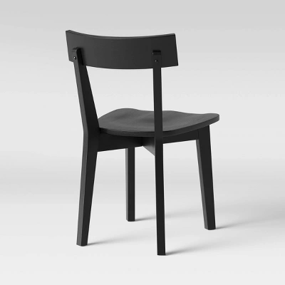 Set Of 2 Bombelli Modern Dining Chair Black - Threshold™ 5 Set Of 2 Bombelli Modern Dining Chair Black - Threshold™ - Image 4