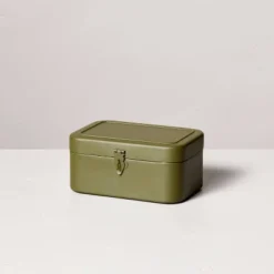 Decorative Metal Storage Box Green - Hearth & Hand™ With Magnolia 10 Decorative Metal Storage Box Green - Hearth & Hand™ With Magnolia -Furniture Shop GUEST a8afceba 0ae7 4309 ba71 a0e1832484a9