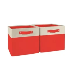 2pc Kids' 10.5" Two-Toned Folding Storage Bin Set - RiverRidge Home 30 2pc Kids' 10.5" Two-Toned Folding Storage Bin Set - RiverRidge Home -Furniture Shop GUEST a8eac66a 9058 4bec 85c5 19ae38a31c4e