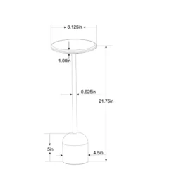 Marble Top Drink Side Table - Brass/White - Hearth & Hand™ With Magnolia 11 Marble Top Drink Side Table - Brass/White - Hearth & Hand™ With Magnolia -Furniture Shop GUEST ae4318a5 b344 4c26 bac4 a7044e6cc4c2