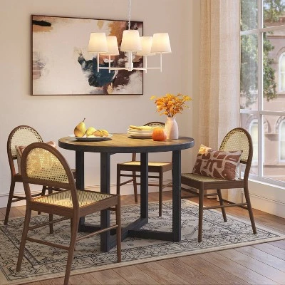 5 Arm Shaded Chandelier - Threshold™ 4 5 Arm Shaded Chandelier - Threshold™ - Image 2