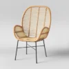 Lily Rattan Armchair With Metal Legs - Assembly Required - Opalhouse™ -Furniture Shop GUEST afbf21b8 b34d 49d3 8cec e60254d7c3d4