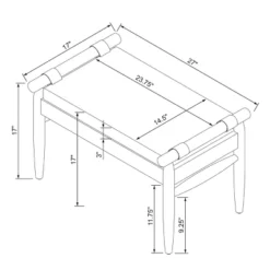 Upholstered Natural Wood Ottoman - Hearth & Hand™ With Magnolia 12 Upholstered Natural Wood Ottoman - Hearth & Hand™ With Magnolia -Furniture Shop GUEST afcfd56b 81e5 4152 9ced a68615650b1e