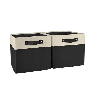 2pc Kids' 10.5" Two-Toned Folding Storage Bin Set - RiverRidge Home 11 2pc Kids' 10.5" Two-Toned Folding Storage Bin Set - RiverRidge Home - Image 9