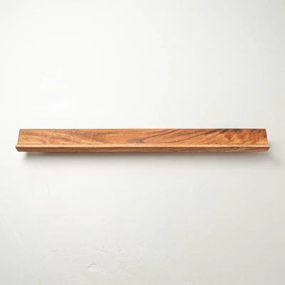 Wood Mantel Shelf Brown - Hearth & Hand™ With Magnolia 7 Wood Mantel Shelf Brown - Hearth & Hand™ With Magnolia - Image 5