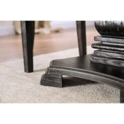 Buckley Round Dining Table White/Black - HOMES: Inside + Out -Furniture Shop GUEST b3b14cbc 9360 4892 8cc6 55d562aa5db5