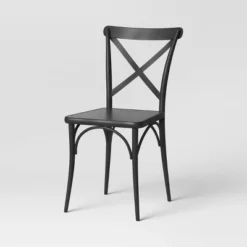 Set Of 2 Malden French Bistro Dining Chair Black - Threshold™ -Furniture Shop GUEST b98d5729 0c98 484d 974b 0fef9dc964cb