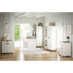 36" Vario 2 Door Wide Storage Cabinet White - Room & Joy -Furniture Shop GUEST ba09a549 5d33 48f0 a8fc 0a2dd08fb8d3