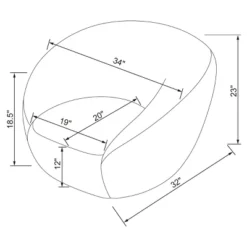 Swivel Accent Chair - Room Essentials™ 11 Swivel Accent Chair - Room Essentials™ -Furniture Shop GUEST ba44349c 1ec8 4fc6 a351 c93a6f2267d2