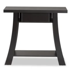 Herman Wood 1 Drawer Console Table - Baxton Studio -Furniture Shop GUEST bbe42a46 0541 4753 b8d3 8ff12351baa6