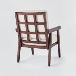 Grantsville Wood Frame Accent Chair With Grid Back - Threshold™ Designed With Studio McGee 10 Grantsville Wood Frame Accent Chair With Grid Back - Threshold™ Designed With Studio McGee -Furniture Shop GUEST c413361e a903 45e3 9f19 7ac166bd22f3
