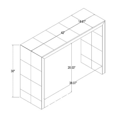 Ogden Burled Wood Console Table - Threshold™ Designed With Studio McGee 9 Ogden Burled Wood Console Table - Threshold™ Designed With Studio McGee - Image 7