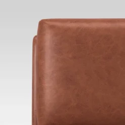 Gelbin Faux Leather Slipper Chair With Wood Legs - Threshold™ 9 Gelbin Faux Leather Slipper Chair With Wood Legs - Threshold™ -Furniture Shop GUEST ca30ad32 100b 42bf 8d48 be6ce0a7edc1