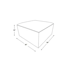 Boucle Upholstered Square Cocktail Ottoman - Hearth & Hand™ With Magnolia -Furniture Shop GUEST cac2a5ad 90c7 4834 b200 227480e1f0ed