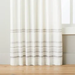 Engineered Hem Stripes Curtain Panel Cream/Gray - Hearth & Hand™ With Magnolia -Furniture Shop GUEST ce2cfef5 4ffc 4553 9efa 21c03c3714d0
