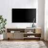 Modern Reeded Door Extendable TV Stand For TVs Up To 50" - Saracina Home 1 Modern Reeded Door Extendable TV Stand For TVs Up To 50" - Saracina Home -Furniture Shop GUEST d0dca7f4 d483 4d69 bc11 c6d7f91b0f11
