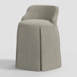 Quin Vanity Chair Linen - Threshold™ -Furniture Shop GUEST d16d99e2 c3c2 4a02 93b2 78018d68a08d