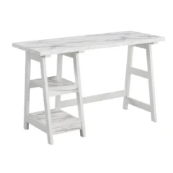 Designs2Go Trestle Desk With Shelves - Breighton Home 35 Designs2Go Trestle Desk With Shelves - Breighton Home -Furniture Shop GUEST d501b696 da52 4e76 855b fce373e8d2ae