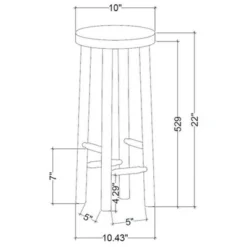 Shaker Drink Side Table - Hearth & Hand™ With Magnolia -Furniture Shop GUEST d6483bd4 90fe 41ed b437 704e9c9fba60