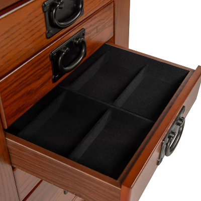 Delia Jewelry Armoire Brown - Powell Company 15 Delia Jewelry Armoire Brown - Powell Company - Image 13