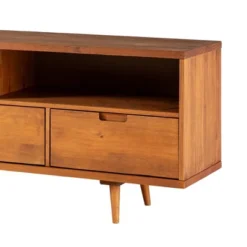 Cara Mid-Century Modern 3 Drawer TV Stand For TVs Up To 65" - Saracina Home 24 Cara Mid-Century Modern 3 Drawer TV Stand For TVs Up To 65" - Saracina Home -Furniture Shop GUEST dca4b737 87bc 4171 8896 516227b5b85f