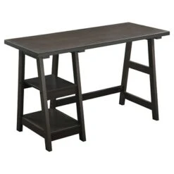 Designs2Go Trestle Desk With Shelves - Breighton Home 27 Designs2Go Trestle Desk With Shelves - Breighton Home -Furniture Shop GUEST dce1e693 0860 4d20 872d b1e4fbd1c6b4