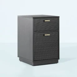 Grooved Wood 2-Drawer Vertical Filing Cabinet - Hearth & Hand™ With Magnolia -Furniture Shop GUEST e034e7e0 1c84 4379 8caa e39d0a79a977