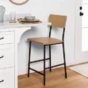 Wood & Steel Counter Stool -Natural/Black - Hearth & Hand™ With Magnolia -Furniture Shop GUEST eb4c6eaf fe1a 4354 a468 e825ff634758