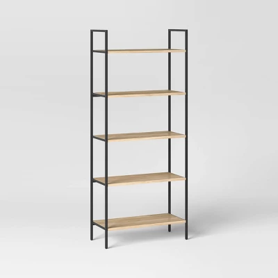 72" Loring 5 Shelf Ladder Bookshelf - Threshold™ 7 72" Loring 5 Shelf Ladder Bookshelf - Threshold™ - Image 5