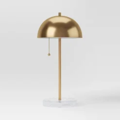 Dome Table Lamp With Acrylic Base Brass - Threshold™ -Furniture Shop GUEST ef97fb3e 426e 4a0f a1be 70de24cbbc36