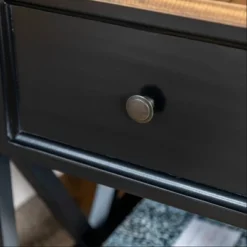 Set Of 2 Farmhouse Single Drawer V Frame Nightstands - Saracina Home -Furniture Shop GUEST f1245680 253f 435e 8e31 ba1601b73c4d