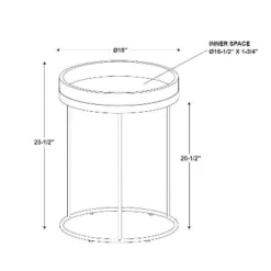 Wood & Steel Accent Side Table - Natural/Black - Hearth & Hand™ With Magnolia 9 Wood & Steel Accent Side Table - Natural/Black - Hearth & Hand™ With Magnolia -Furniture Shop GUEST f1970950 e325 494c 9c80 57b3608cf0fd