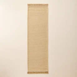 Patterned Border Stripe Area Rug Khaki - Hearth & Hand™ With Magnolia -Furniture Shop GUEST f7bc6526 b33e 4b2e a20b c37c900086d2