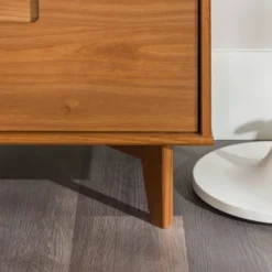 Mid-Century Modern Groove Wood 6 Drawer Dresser - Saracina Home -Furniture Shop GUEST f912aa86 b894 4cef beef 9d751404aa65