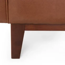 Ovando Contemporary Upholstered 3 Seater Sofa - Christopher Knight Home -Furniture Shop GUEST fe037239 c38f 400d 9018 0f1d91c11a62